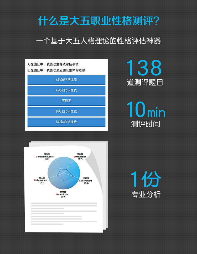 大五職業性格測評【免登版】【最新版】_人事管理_hr_hr工具箱-雲市場